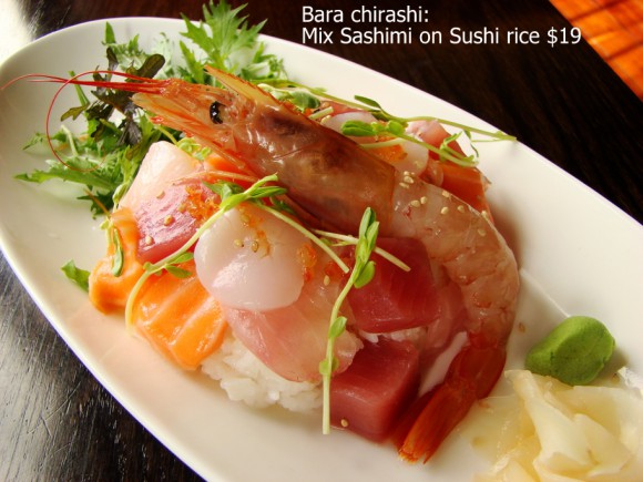 Lunch Bara Chirashi - TANTO Japanese Dining - Japanese Restaurant Auckland