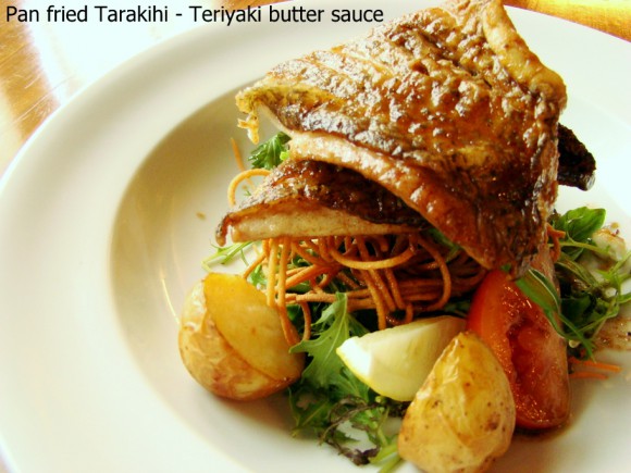 Pan fried Tarakihi -TANTO Japanese Dining Auckland
