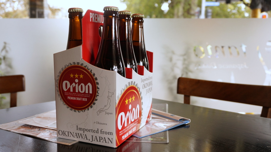 Orion Beer from Okinawa, Japan