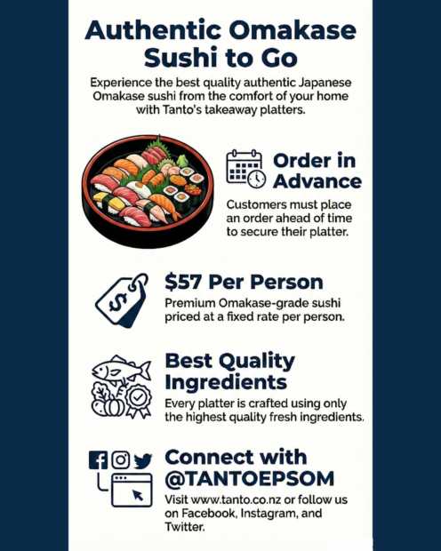 🍣 Experience the Art of “Omakase” at Home 🍣